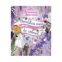 Disney Printese. Frumoasa adormita. Povestea mea de colorat