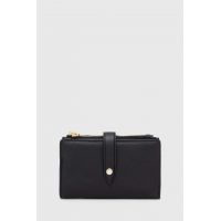 Answear Lab portofel de piele femei, culoarea negru