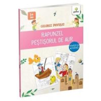 Colorez povesti: Rapunzel. Pestisorul de aur