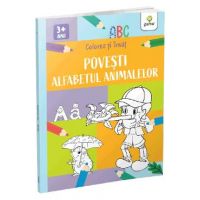 Colorez si invat. Povesti si alfabetul animalelor