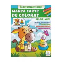 Marea carte de colorat. 64 autocolante. Celor mici