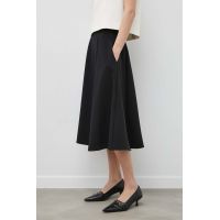 Theory fusta culoarea negru, midi, evazati