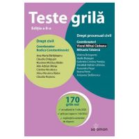Teste grila. Drept civil. Drept procesual civil Ed.2 - Mihaela Tabarca, Rodica Constantinovici, Viorel Mihai Ciobanu