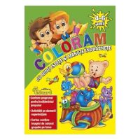 Coloram cu minti istete si manute indraznete 4-6 ani