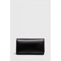 Answear Lab portofel de piele femei, culoarea negru