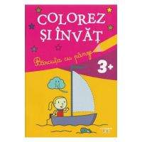 Barcuta cu panze. Colorez si invat