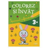 Iepurasul pofticios. Colorez si invat