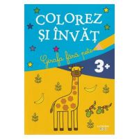 Girafa fara pete. Colorez si invat