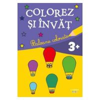 Baloane colorate. Colorez si invat