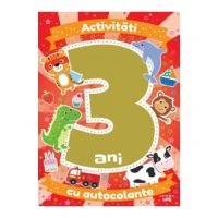 Activitati cu autocolante 3 ani