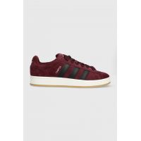 adidas Originals sneakers din piele întoarsă Campus 00s culoarea bordo, IF8765