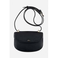 A.P.C. poșetă de piele Geneve Mini culoarea negru PXAWV.F61415-BLACK