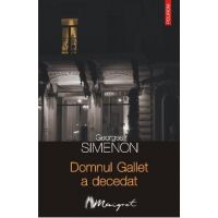 eBook Domnul Gallet a decedat - Georges Simenon