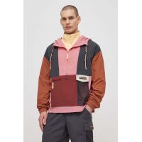 Columbia geaca Painted Peak barbati, culoarea roz, de tranzitie, oversize, 2072191