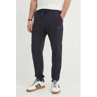 Aeronautica Militare pantaloni de trening culoarea albastru marin, cu imprimeu, PF872F459