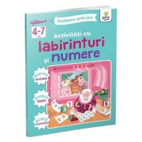 Activitati cu labirinturi si numere. Invatare prin joc 4-7 ani