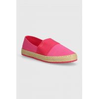 Gant espadrile Raffiaville culoarea roz, 28569606.G597