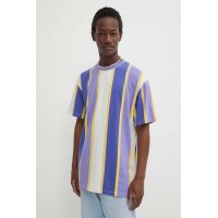 Karl Kani tricou din bumbac barbati, culoarea violet, modelator