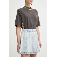 Silvian Heach fusta jeans mini, evazati