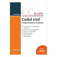 Codul Civil si Legea de punere in aplicare Act.1 septembrie 2023