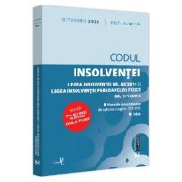 Codul insolventei. Legea insolventei. Legea insolventei persoanelor fizice: Octombrie 2023