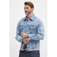 BOSS geacă din denim bărbați, de tranziție, oversize, 50514236