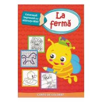 Coloreaza impreuna cu albinuta Bibi. La ferma