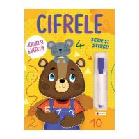 Cifrele. Scrie si sterge. Jocuri si exercitii