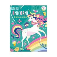 Jucausii unicorni. Coloram si recitam