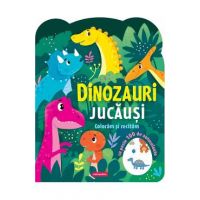 Dinozauri jucausi. Coloram si recitam
