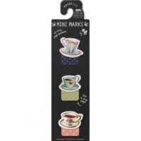 Set semne de carte mini magnetice: Cesti de cafea