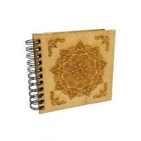 Agenda din lemn: Mandala speciala