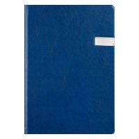 Agenda nedatata albastra. Notebook Usb