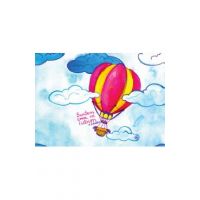 Print de arta. Balon cu aer cald. Suntem ceea ce iubim