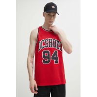 DC tricou Shy Town barbati, culoarea rosu, ADYKT03230