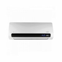 Aeroterma electrica de perete Home FKF 65221, 2 trepte de putere, 2000W, termostat, telecomanda