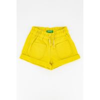 Pantaloni sport din denim cu buzunare aplicate