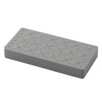 Organizator de rujuri din silicon gri deschis M