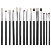 Set de 15 fard de pleoape si pensule pentru sprancene
