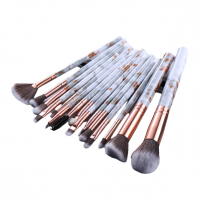 Set de 15 pensule de machiaj roz vechi