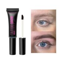 Nuanță semi-permanentă pentru sprâncene Gel impermeabil pentru sprâncene cu efect de tatuaj pentru sprâncene Cremă peel off de lungă durată pentru îmbunătățirea sprâncenelor gri