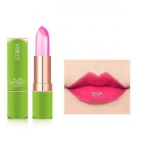 Ruj hidratant cu Aloe Vera Balsam hrănitor de lungă durată Gloss de buze care schimbă culoarea Purplish red