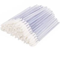Set aplicatoare pentru buze si gene 50 buc P3310 culoare transparentă