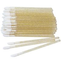 Set aplicatoare pentru buze si gene 50 buc P3311 aur