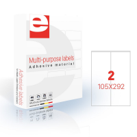 Etichete Autoadezive 2/a4, 105 X 292 Mm, 200 Coli/top, Etilaser - Albe