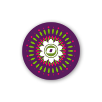 Abtibilduri Roti, 2buc/set, Roller Nikidom - Mandala