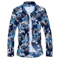 Cămașă bărbătească cu flori F626 XXL 10