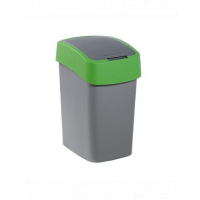 CURVER Cos de gunoi &quot;FLIP BIN&quot; 25 L argintiu/verde