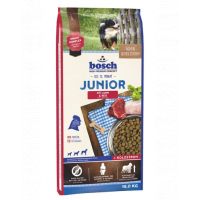BOSCH Junior Hrana uscata pentru catei de la 2 pana la 12 luni, cu miel si orez 15 kg