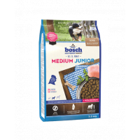 BOSCH Medium Junior Hrana uscata caini junior talie medie, cu pasare 3 kg